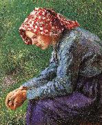 Camille Pissarro, Sitting